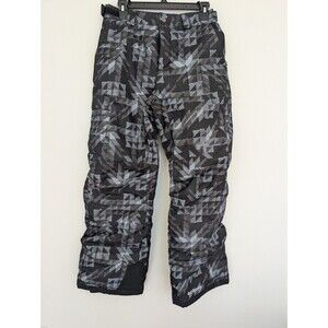Columbia Omni Tech Heat Snow Pants Geometric Print Youth Size XL